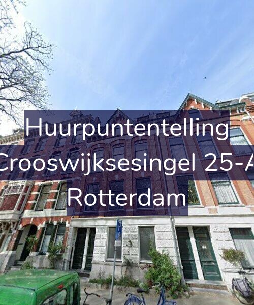 Foto gevel Huurpuntentelling voor Crooswijksesingel 25-A, Rotterdam