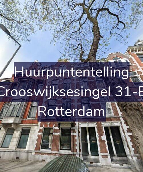 Foto gevel Huurpuntentelling voor Crooswijksesingel 31-B, Rotterdam