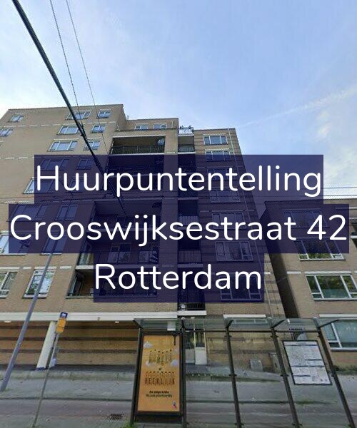 Foto gevel Huurpuntentelling voor Crooswijksestraat 42, Rotterdam