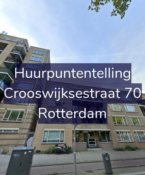 Foto gevel Huurpuntentelling voor Crooswijksestraat 70, Rotterdam