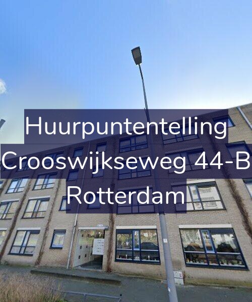 Foto gevel Huurpuntentelling voor Crooswijkseweg 44-B, Rotterdam