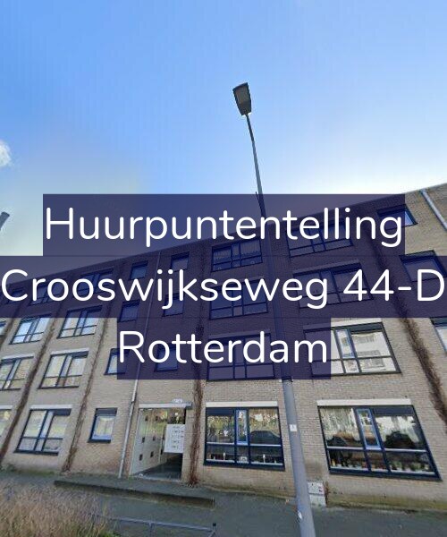Foto gevel Huurpuntentelling voor Crooswijkseweg 44-D, Rotterdam