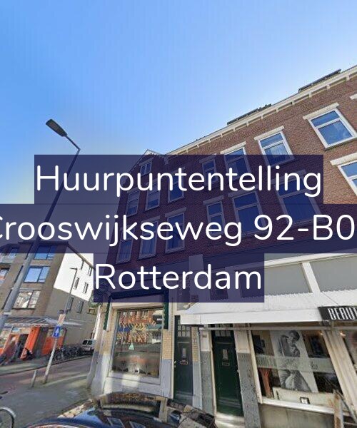 Foto gevel Huurpuntentelling voor Crooswijkseweg 92-B01, Rotterdam