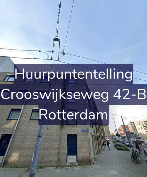 Foto gevel Huurpuntentelling voor Crooswijkseweg 42-B, Rotterdam