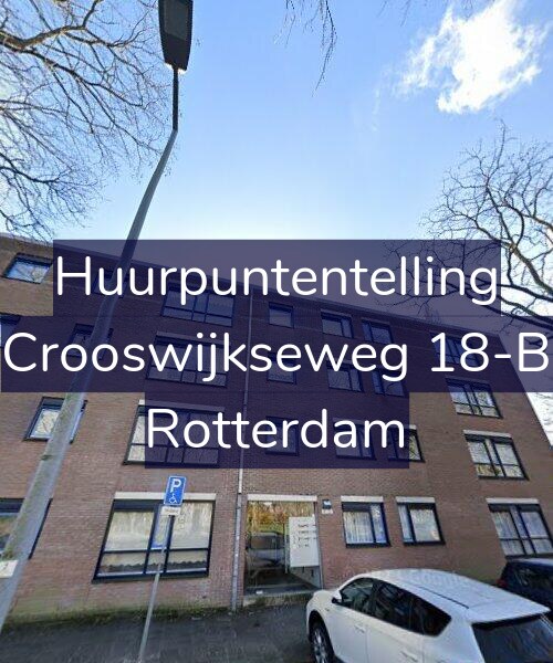 Foto gevel Huurpuntentelling voor Crooswijkseweg 18-B, Rotterdam