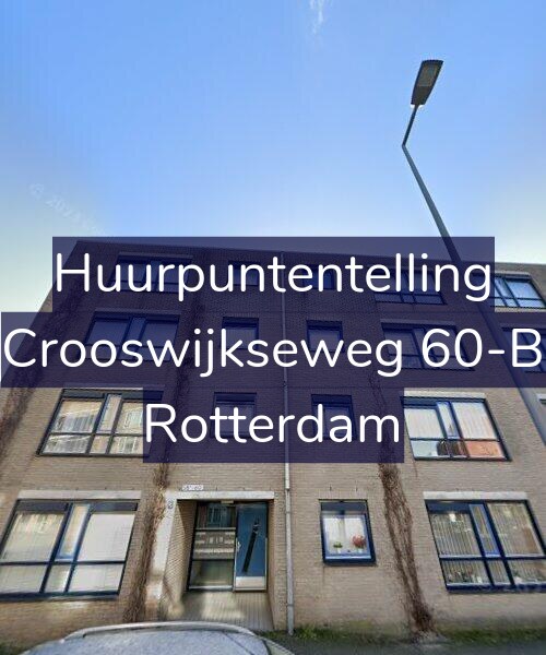 Foto gevel Huurpuntentelling voor Crooswijkseweg 60-B, Rotterdam