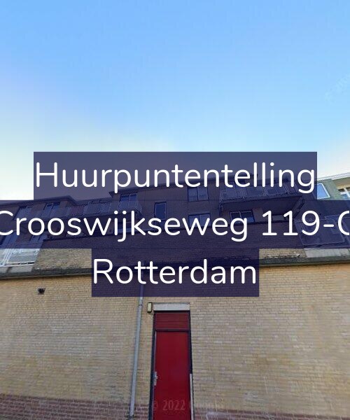 Foto gevel Huurpuntentelling voor Crooswijkseweg 119-C, Rotterdam