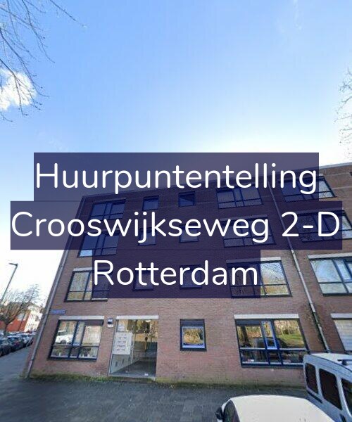 Foto gevel Huurpuntentelling voor Crooswijkseweg 2-D, Rotterdam