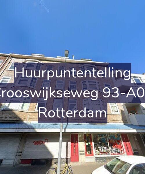 Foto gevel Huurpuntentelling voor Crooswijkseweg 93-A02, Rotterdam