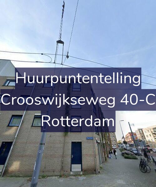 Foto gevel Huurpuntentelling voor Crooswijkseweg 40-C, Rotterdam