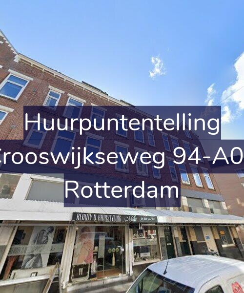 Foto gevel Huurpuntentelling voor Crooswijkseweg 94-A01, Rotterdam
