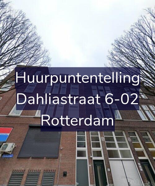 Foto gevel Huurpuntentelling voor Dahliastraat 6-02, Rotterdam