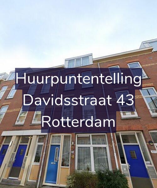 Foto gevel Huurpuntentelling voor Davidsstraat 43, Rotterdam