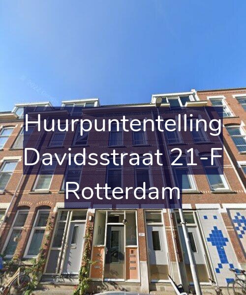 Foto gevel Huurpuntentelling voor Davidsstraat 21-F, Rotterdam