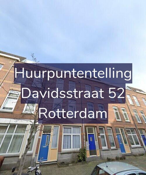 Foto gevel Huurpuntentelling voor Davidsstraat 52, Rotterdam