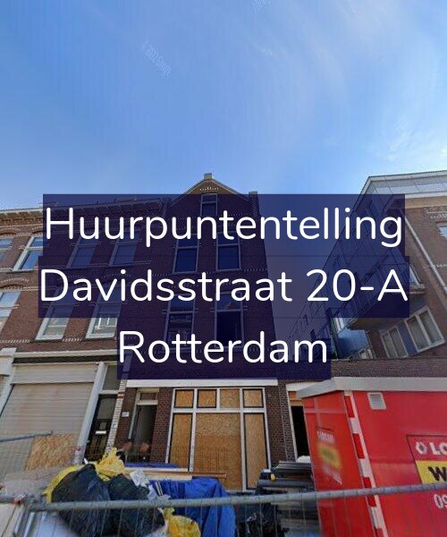 Foto gevel Huurpuntentelling voor Davidsstraat 20-A, Rotterdam