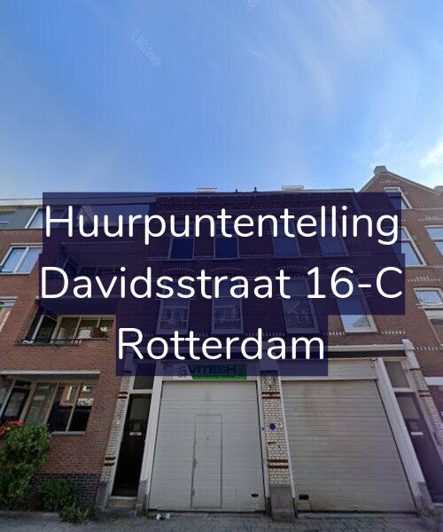 Foto gevel Huurpuntentelling voor Davidsstraat 16-C, Rotterdam