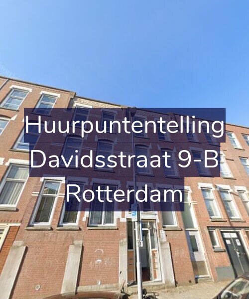 Foto gevel Huurpuntentelling voor Davidsstraat 9-B, Rotterdam