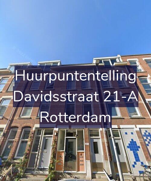 Foto gevel Huurpuntentelling voor Davidsstraat 21-A, Rotterdam