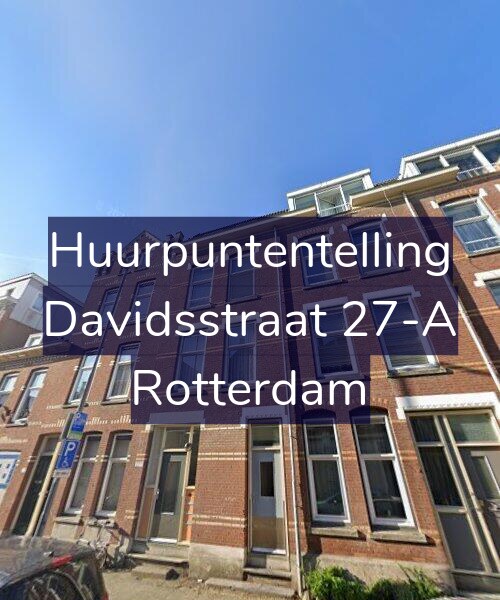 Foto gevel Huurpuntentelling voor Davidsstraat 27-A, Rotterdam