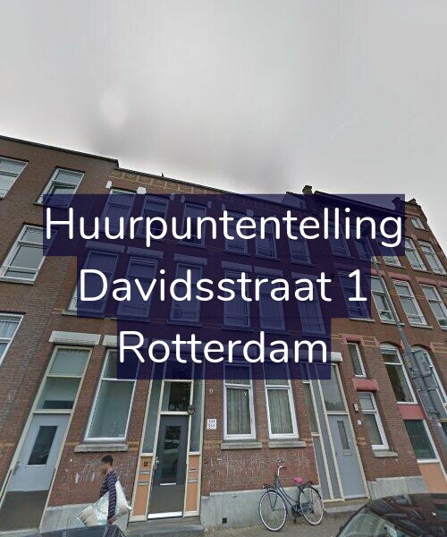 Foto gevel Huurpuntentelling voor Davidsstraat 1, Rotterdam