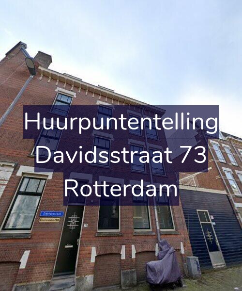 Foto gevel Huurpuntentelling voor Davidsstraat 73, Rotterdam