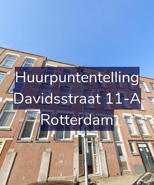 Foto gevel Huurpuntentelling voor Davidsstraat 11-A, Rotterdam