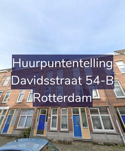 Foto gevel Huurpuntentelling voor Davidsstraat 54-B, Rotterdam