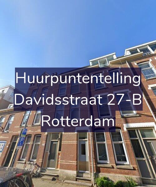 Foto gevel Huurpuntentelling voor Davidsstraat 27-B, Rotterdam