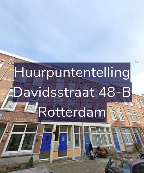 Foto gevel Huurpuntentelling voor Davidsstraat 48-B, Rotterdam
