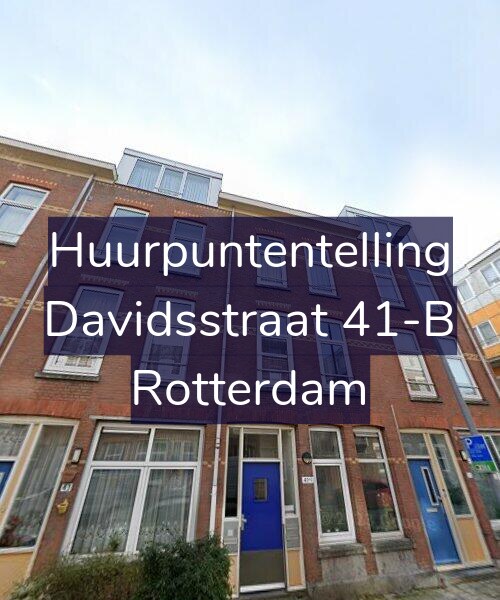 Foto gevel Huurpuntentelling voor Davidsstraat 41-B, Rotterdam