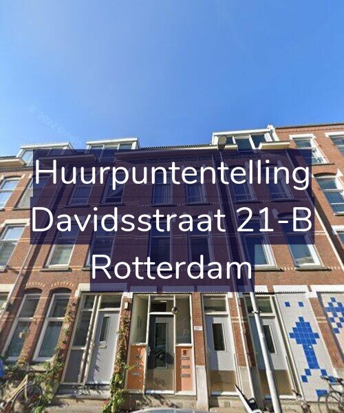 Foto gevel Huurpuntentelling voor Davidsstraat 21-B, Rotterdam