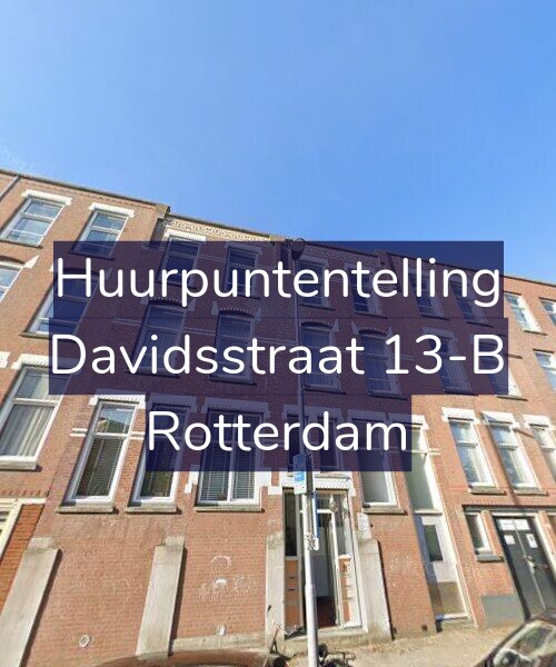 Foto gevel Huurpuntentelling voor Davidsstraat 13-B, Rotterdam