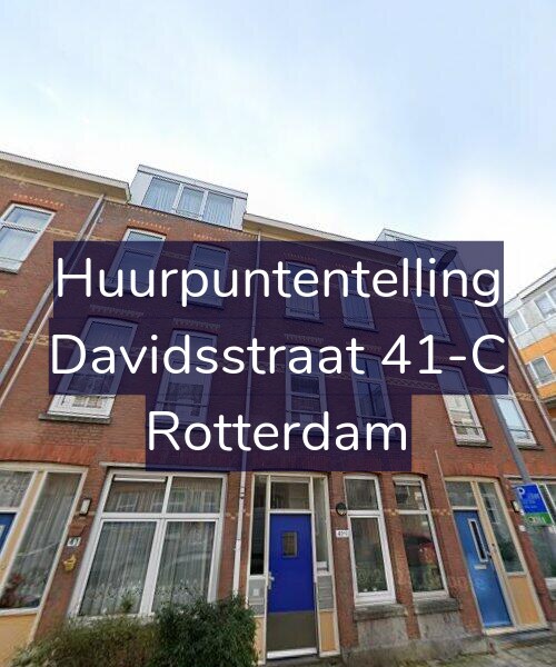 Foto gevel Huurpuntentelling voor Davidsstraat 41-C, Rotterdam