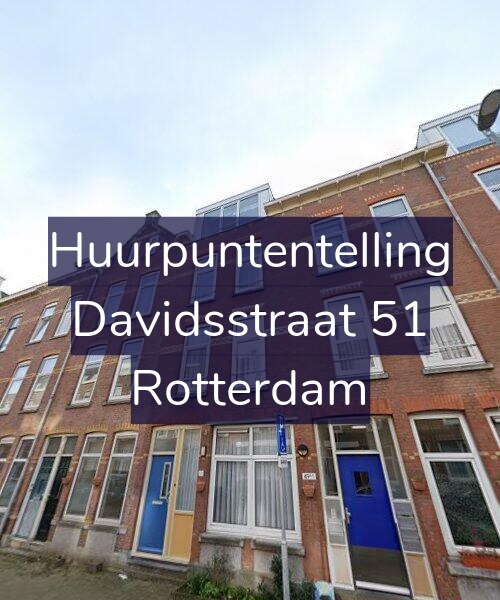 Foto gevel Huurpuntentelling voor Davidsstraat 51, Rotterdam