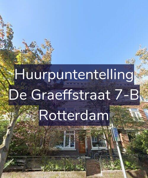 Foto gevel Huurpuntentelling voor De Graeffstraat 7-B, Rotterdam