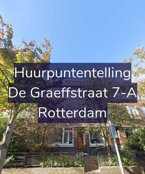 Foto gevel Huurpuntentelling voor De Graeffstraat 7-A, Rotterdam