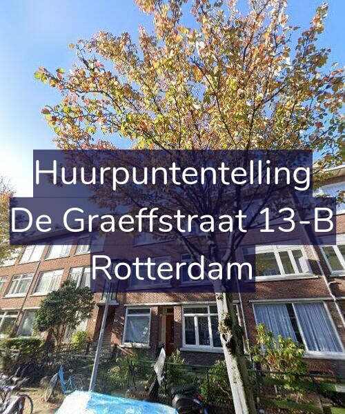 Foto gevel Huurpuntentelling voor De Graeffstraat 13-B, Rotterdam