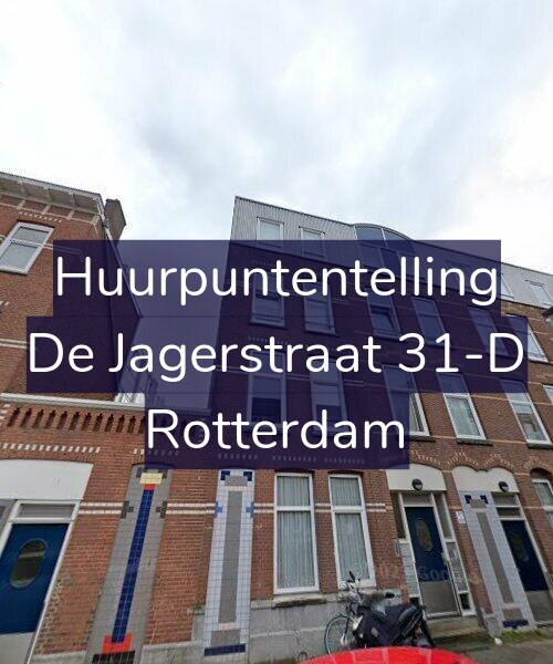 Foto gevel Huurpuntentelling voor De Jagerstraat 31-D, Rotterdam