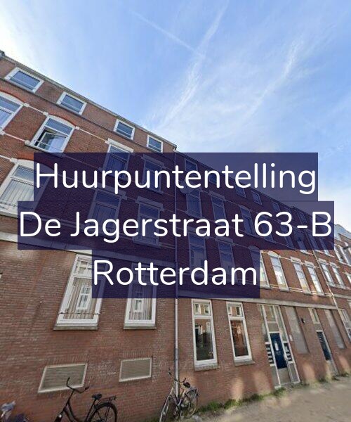 Foto gevel Huurpuntentelling voor De Jagerstraat 63-B, Rotterdam