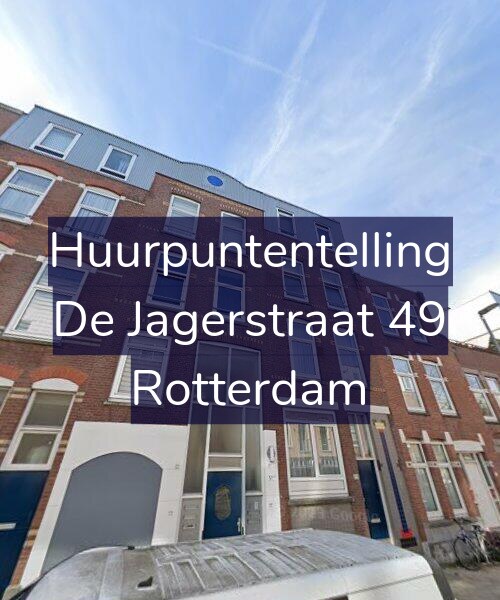 Foto gevel Huurpuntentelling voor De Jagerstraat 49, Rotterdam