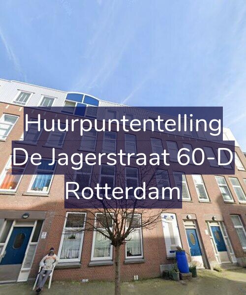 Foto gevel Huurpuntentelling voor De Jagerstraat 60-D, Rotterdam
