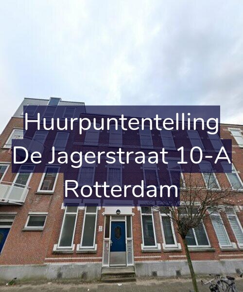 Foto gevel Huurpuntentelling voor De Jagerstraat 10-A, Rotterdam