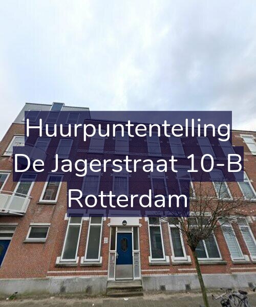 Foto gevel Huurpuntentelling voor De Jagerstraat 10-B, Rotterdam