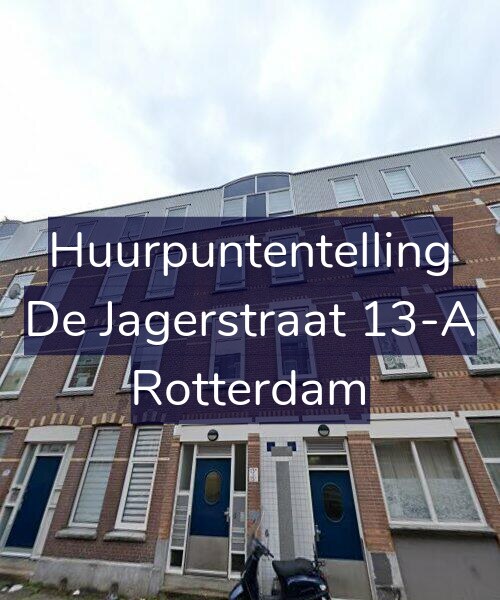 Foto gevel Huurpuntentelling voor De Jagerstraat 13-A, Rotterdam