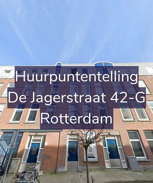Foto gevel Huurpuntentelling voor De Jagerstraat 42-G, Rotterdam