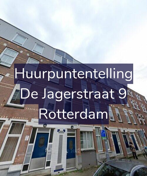 Foto gevel Huurpuntentelling voor De Jagerstraat 9, Rotterdam