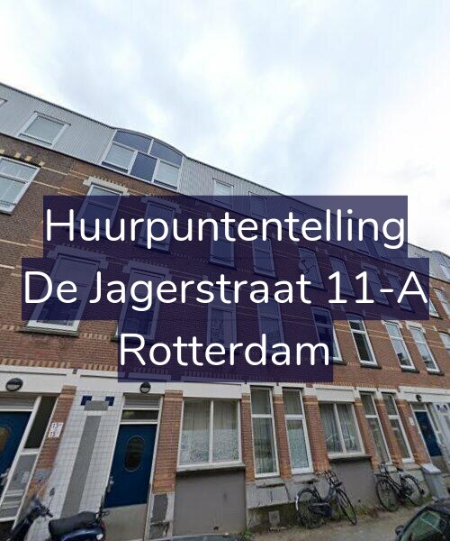 Foto gevel Huurpuntentelling voor De Jagerstraat 11-A, Rotterdam