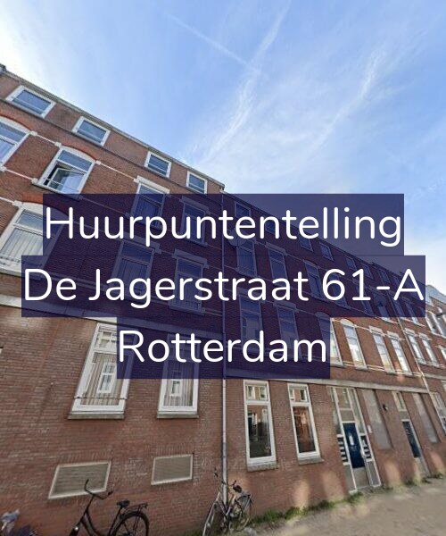 Foto gevel Huurpuntentelling voor De Jagerstraat 61-A, Rotterdam