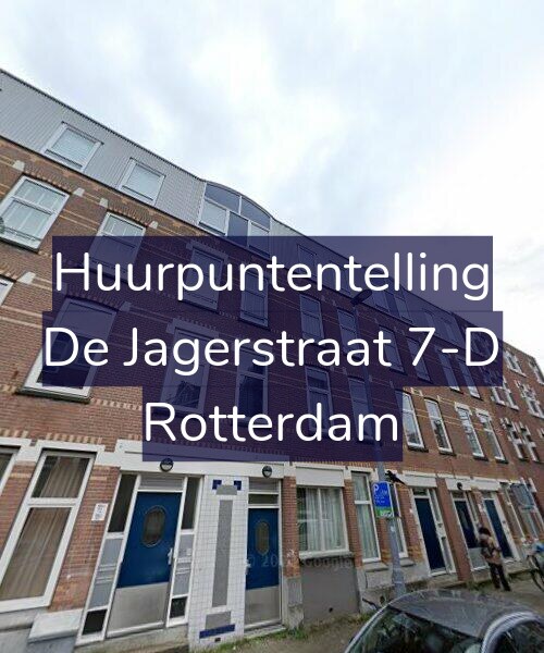 Foto gevel Huurpuntentelling voor De Jagerstraat 7-D, Rotterdam